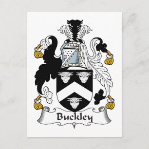 Buckley Family Crest Vykort
