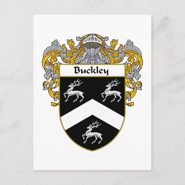 Buckley Jackar av Arm (Mantled) Vykort (Framsida)