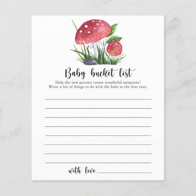 Bucklista över svampar i Baby (Framsida)