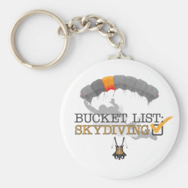 Bucklista: Skydiving Nyckelring