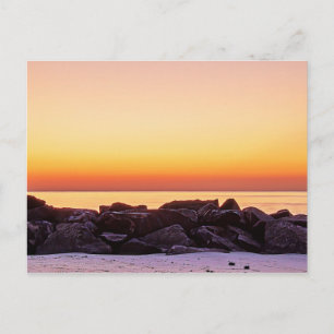 Buckroe Beach Sunrise-vykort Vykort