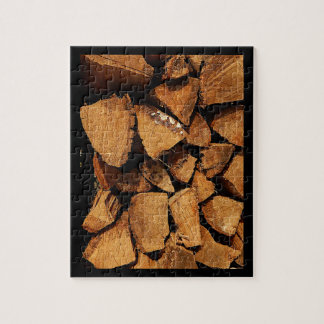 Bucks County Fireplace Wood Jigszle Puzzle Pussel