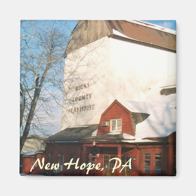 Bucks County Playhouse Magnet (Framsidan)