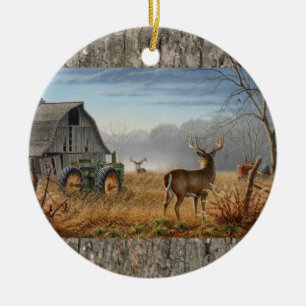 Bucks Julgransprydnad Keramik