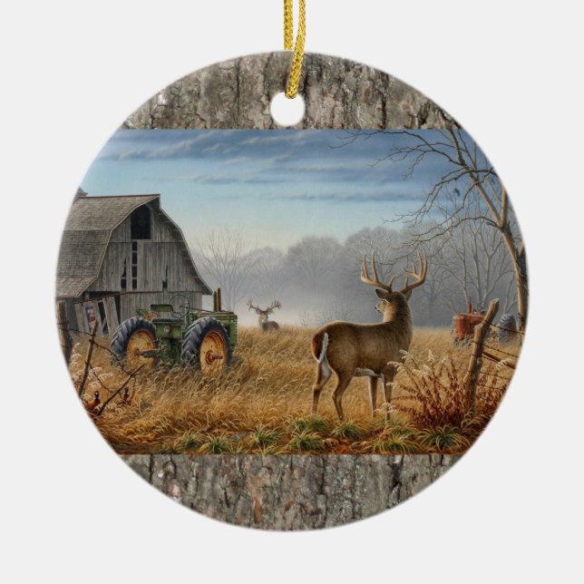 Bucks Julgransprydnad Keramik (Framsidan)