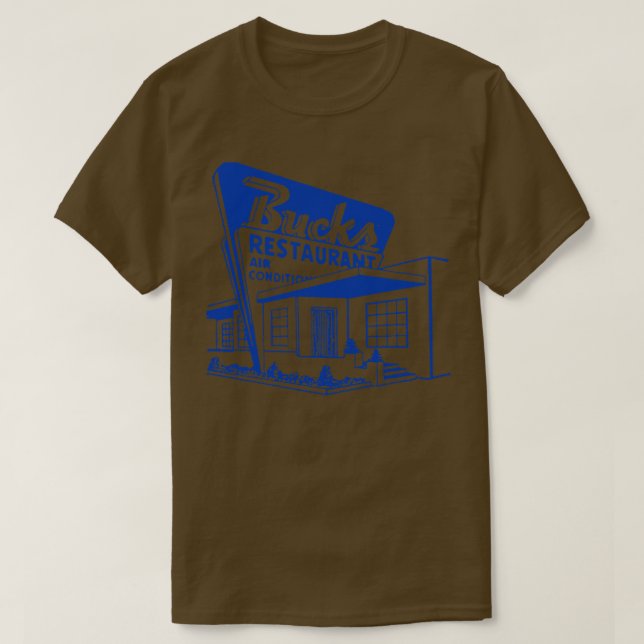 Bucks Restaurang T Shirt (Design framsida)