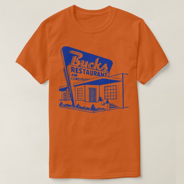 Bucks Restaurang T Shirt (Design framsida)