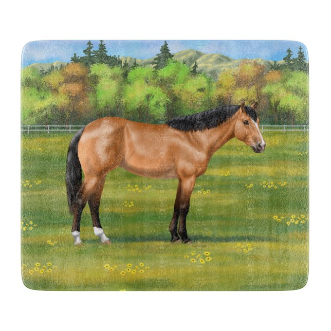 Buckskin Dun Quarter Horse (Framsidan)