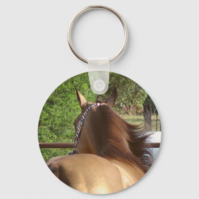 Buckskin Horse Nyckelring (Framsida)