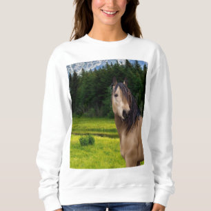 Buckskin Horse Sweatshirt Tee