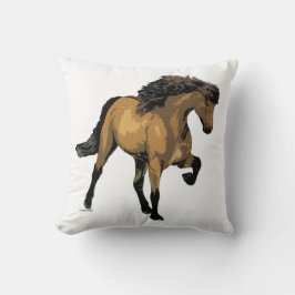 Buckskin Islänning i Nouvelle Vogue Kudde