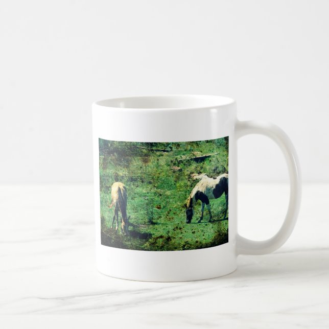 Buckskin och Pinto Kaffemugg (Höger)