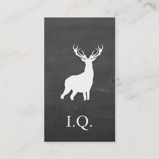 Buckvariation Visitkort (Framsida)