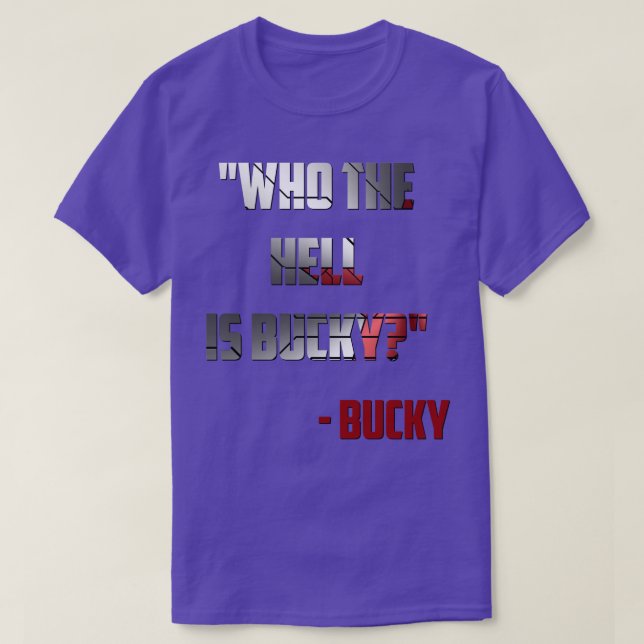 Bucky 2 t shirt (Design framsida)