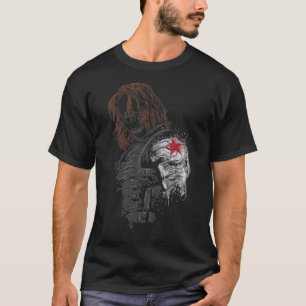 Bucky Falcon och Winter Soldier Essential T-S T Shirt
