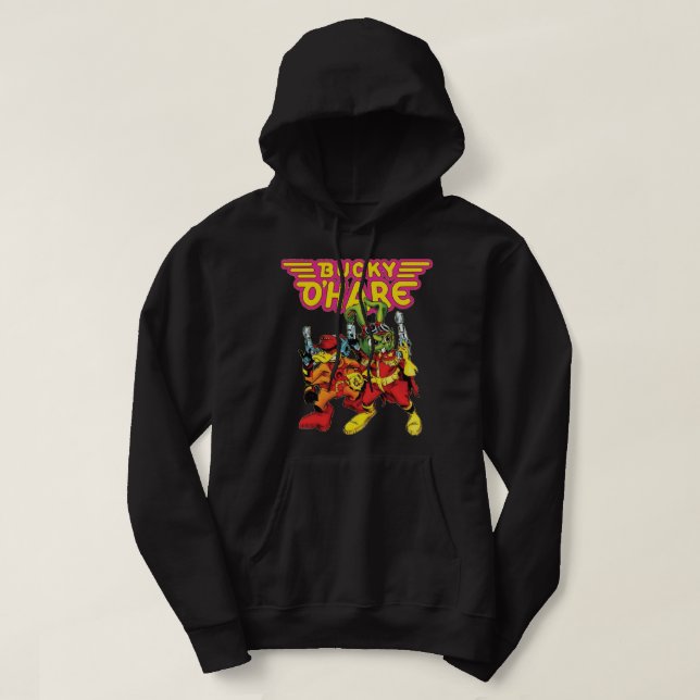 Bucky OHare Retro Classic Hoodie (Design framsida)