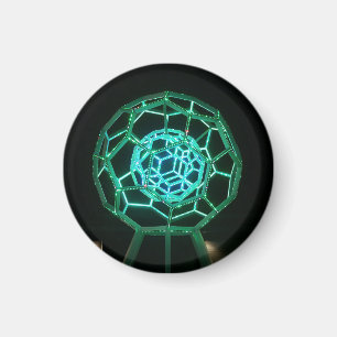 Buckyball skulptur nr 3 Magnet