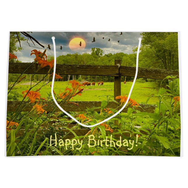 Bucolic Sunset Pasture (Framsidan)