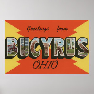 Bucyrus, OhioLarge Brev ScenesBucyrus, OH Poster