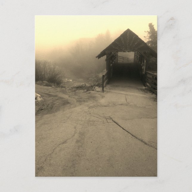 Bud för landpromenader vykort (Framsida)