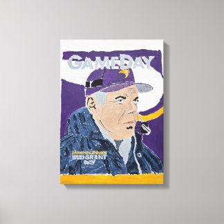 Bud Grant Canvastryck