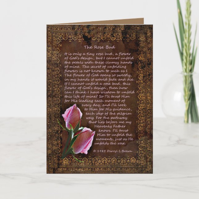 Bud-kortet i Ro Kort (Framsida)