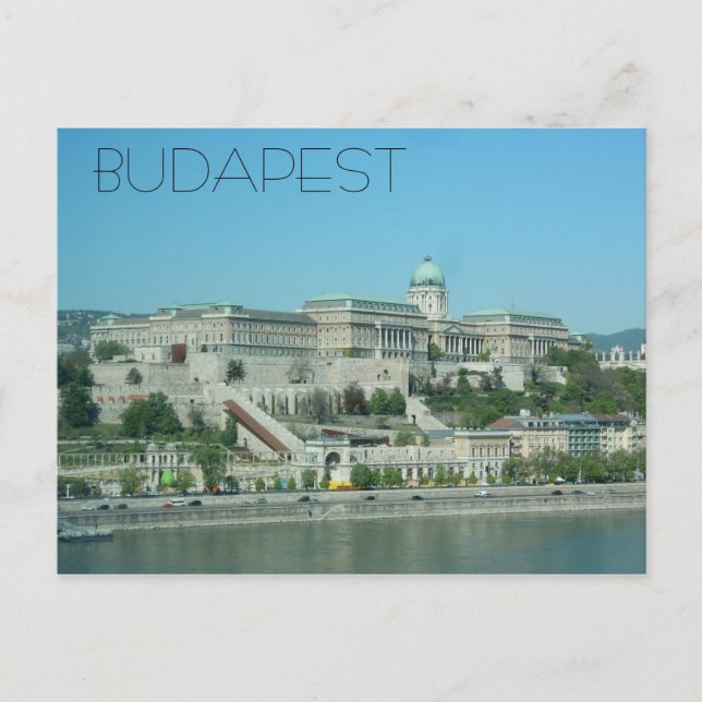 Buda Castle, Budapest, Ungerns vykort (Framsida)