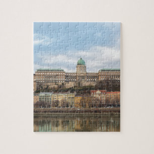 Buda Castle Hungary Budapest på dagen Pussel