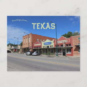 Buda Hays County Texas Vykort