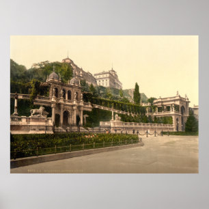 Buda slott, Budapest, Ungern Poster