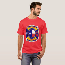 Buda Texas Fire och EMS T Shirt