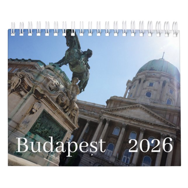 Budapest 2026 kalender (Omslag)