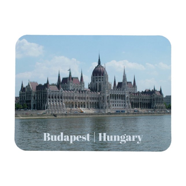 Budapest-anpassningsbar, textmagnet 3 magnet (Horisontell)