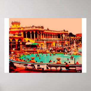 Budapest Baden Poster