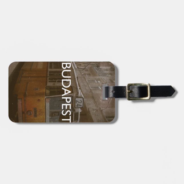 Budapest Bagagebricka (Horisontell Framsida)