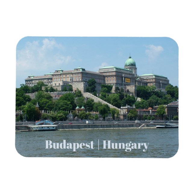Budapest beställnings- textmagnet 1 magnet (Horisontell)