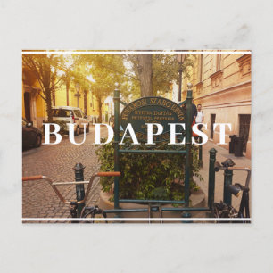 Budapest Bicycle vykort