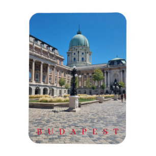 Budapest Buda Castle View-kylmagnet Magnet