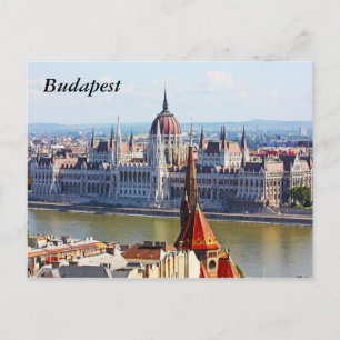 Budapest byggnaden av parlamentet, Budapest Vykort