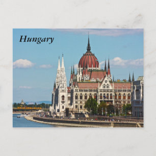 Budapest, byggnaden för Europaparlamentet, Ungern Vykort