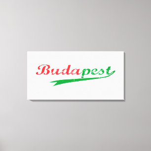 Budapest Canvastryck