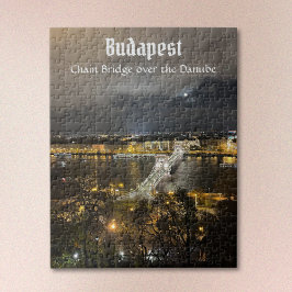 Budapest Chain Bridge Jigsaw Puzzle Pussel