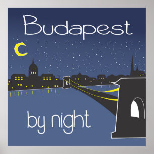 Budapest efter natt, Budapest poster