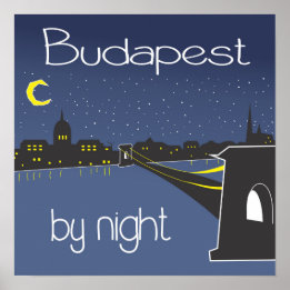 Budapest efter natt, Budapest poster