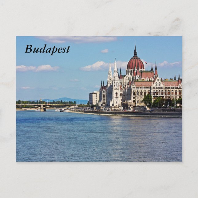 Budapest, Europaparlamentets byggnad, Budapest Vykort (Framsida)