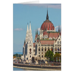 Budapest, Europaparlamentets byggnad Hälsningskort