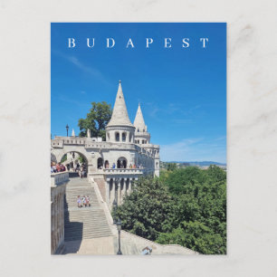 Budapest Fishermans vykort för bastion