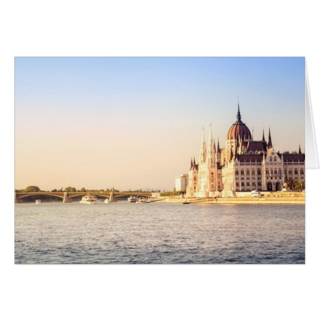 Budapest Hälsningskort (Framsidan Horizontal)