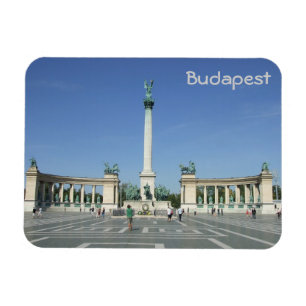 Budapest - hjältar kvadrerar magnet