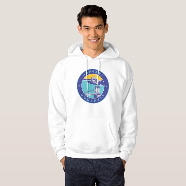 Budapest Hoodie (Hel framsida)